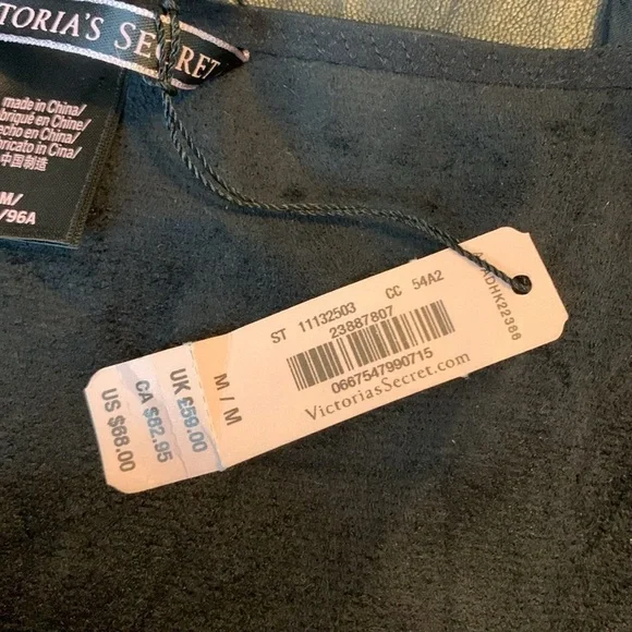 Victoria’s Secret Sexy Black Faux Leather Lingerie Slip Dress Size Medium - Picture 10 of 10